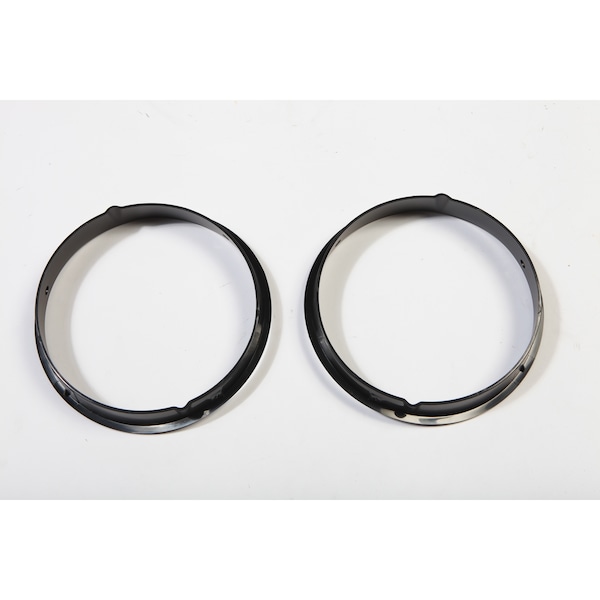 Rugged Ridge HEADLIGHT BEZEL PAIR, BLACK TRIM, 97-06 JEEP WRANGLER/UNLIMITED 12419.23 - main